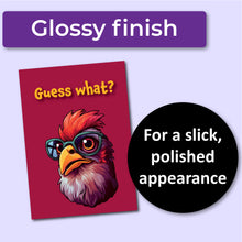 Load image into Gallery viewer, Guess What? Chicken Butt! Birthday Card
